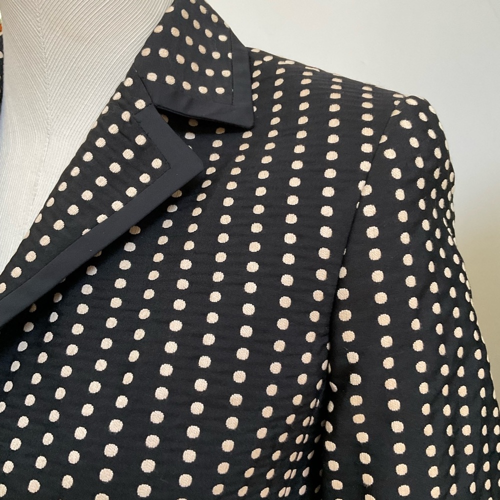 Talbots Fitted Polka Dot Blazer - image 3